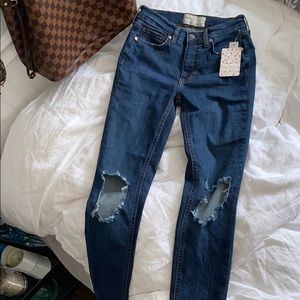 FP busted skinny jeans